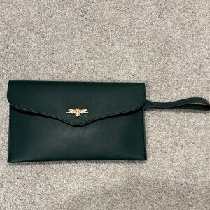 Elegant Green Clutch Bag